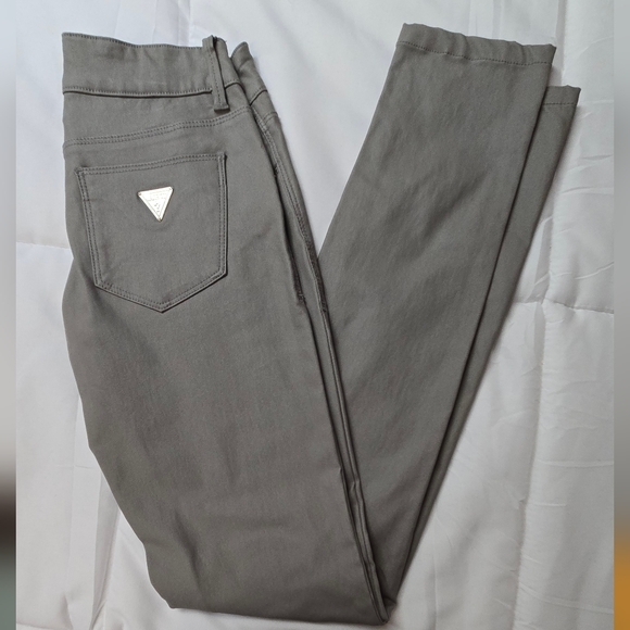 Guess Denim - 🌟Guess Y2K coated Grey Jeans Pants